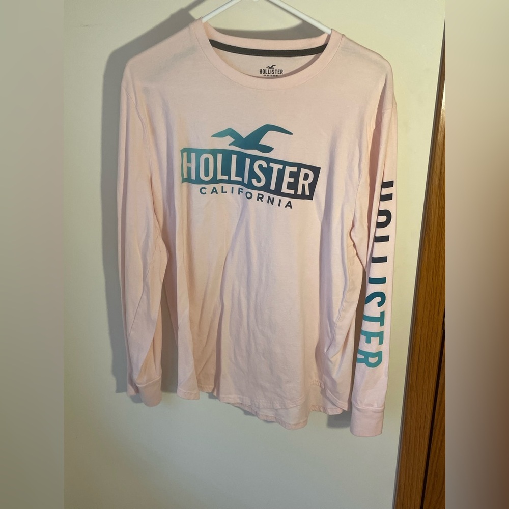 Hollister Graphic Long Sleeve T-Shirt, Size Large